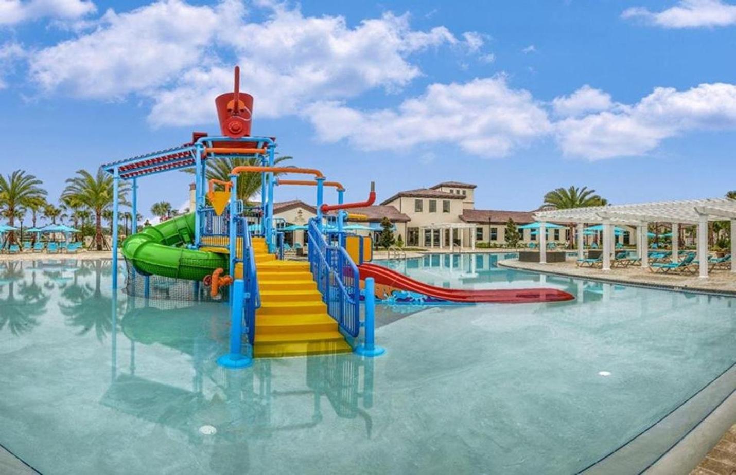 Large Villa Wprivate Pool Game Room Waterpark Kissimmee Exterior photo